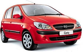 reliable car rental on Samos Hyundai Getz
