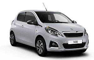 preiswerter Mietwagen auf Samos Peugeot 108 1.0L